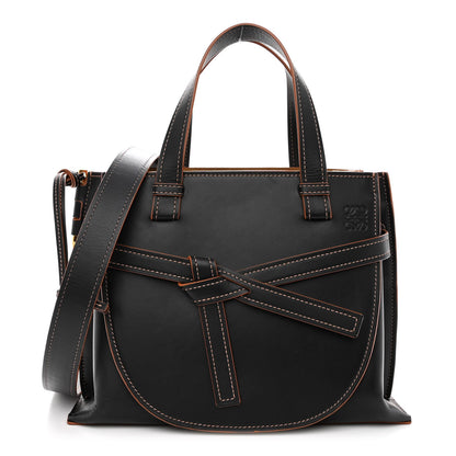 Loewe Calfskin Medium Gate Tote Black 1 of 9