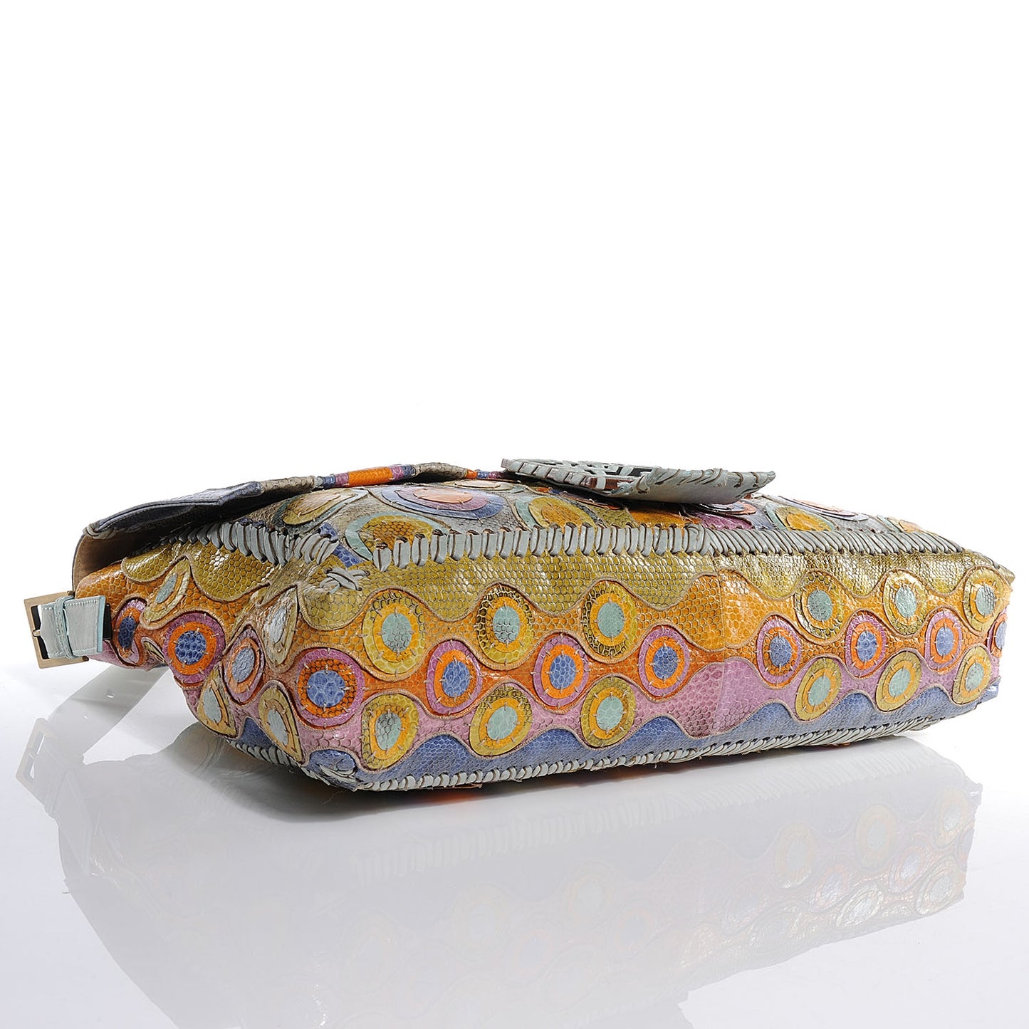 Watersnake Circle Maxi Baguette Multicolor