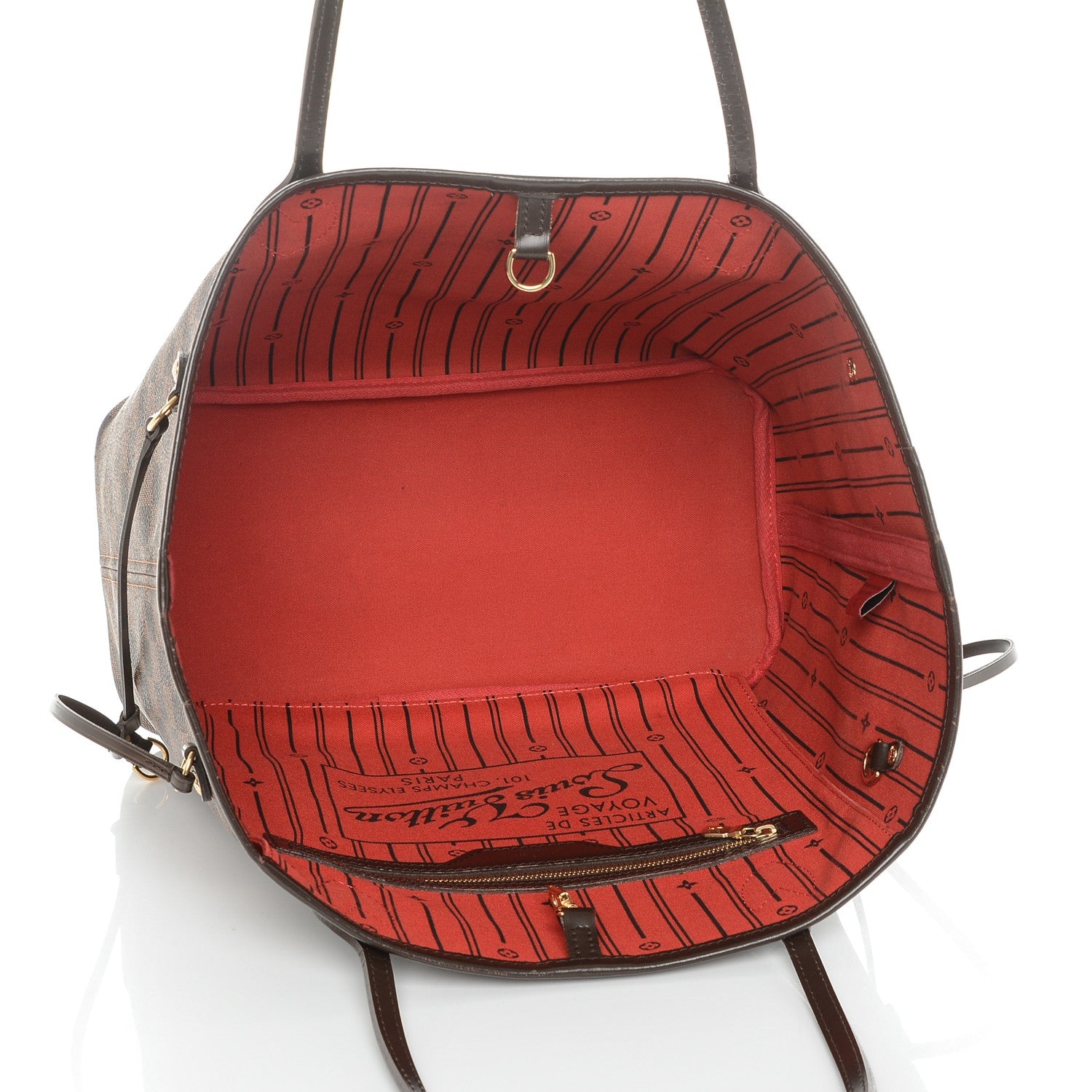 Louis Vuitton Damier Ebene Neverfull MM 5 of 11