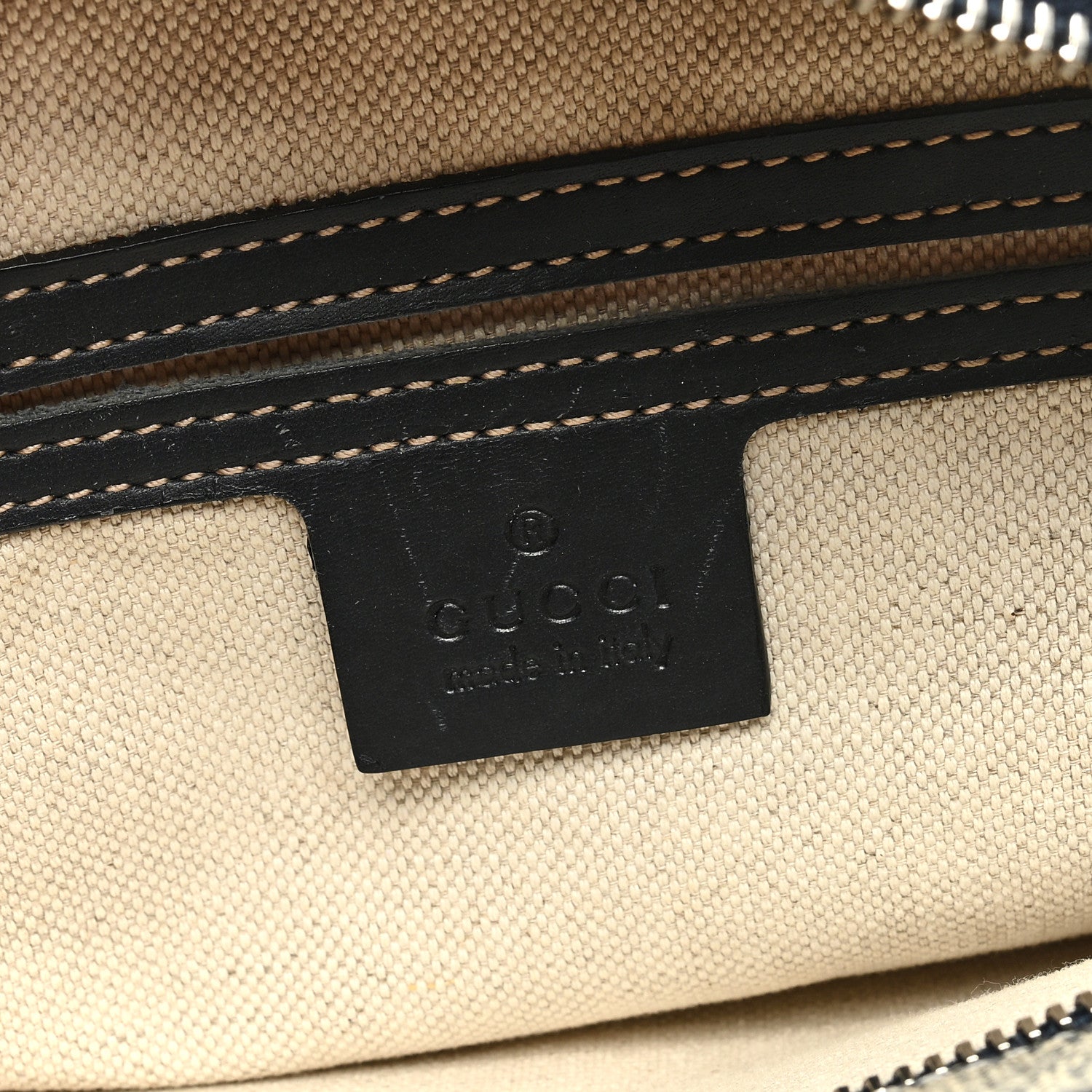 Gucci GG Supreme Monogram Small Joy Tote Navy 7 of 9
