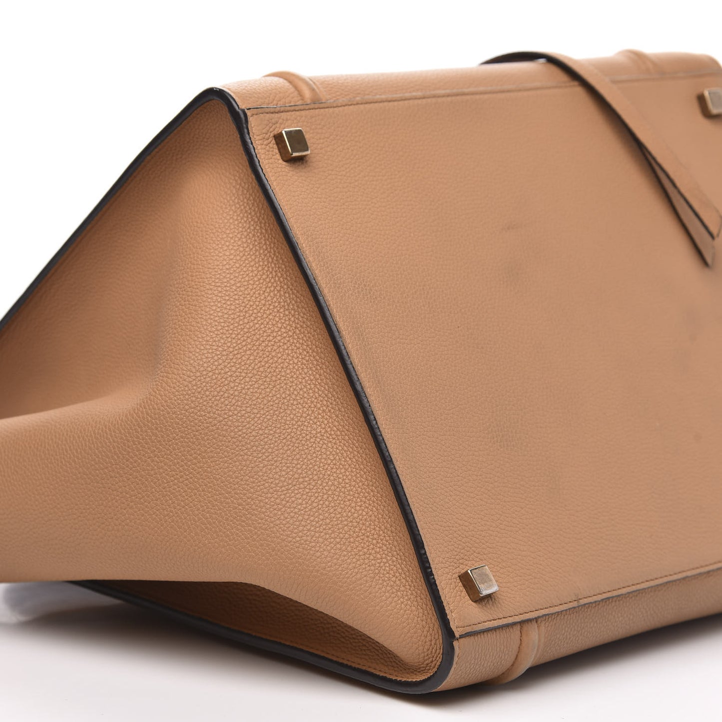 Baby Grained Calfskin Medium Phantom Luggage Camel