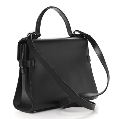Delvaux Calfskin MM Tempete Satchel Black 4 of 25
