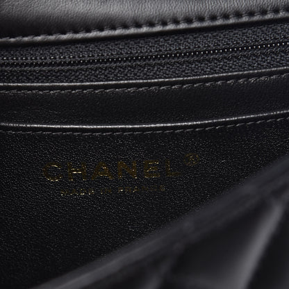 Chanel Lambskin Quilted Mini Square Flap Black 6 of 11