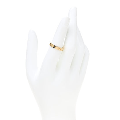 Cartier 18K Yellow Gold 3.5mm LOVE Wedding Band Ring 52 6 2 of 5