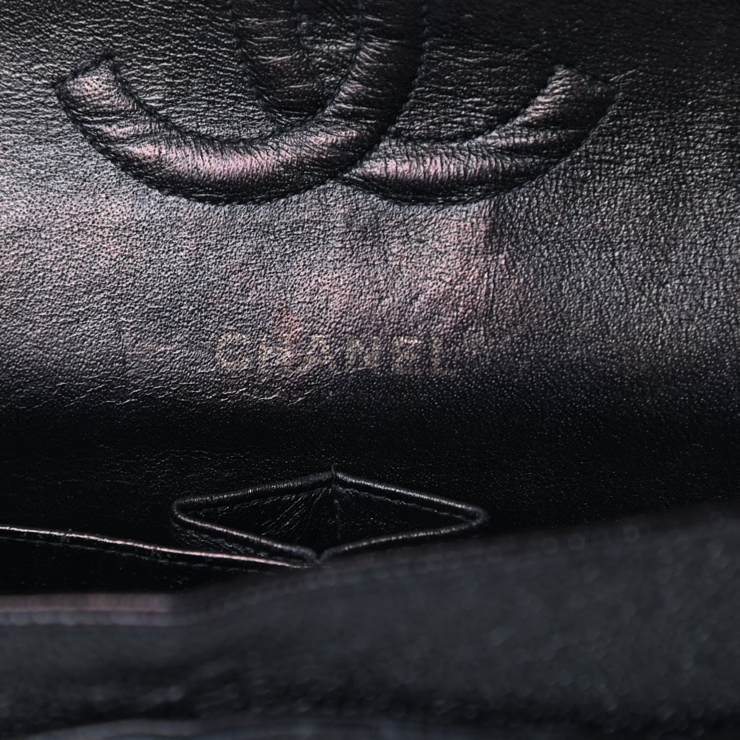 Chanel Caviar Quilted Medium Double Flap Black 7 of 16