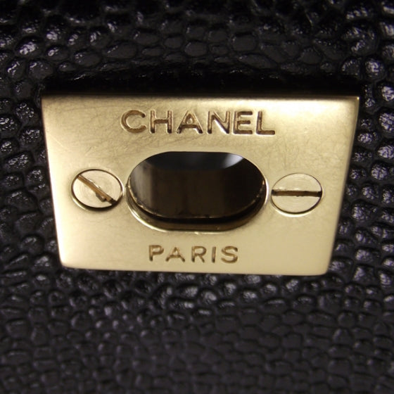 Chanel Caviar Quilted Backpack Black 10 of 11