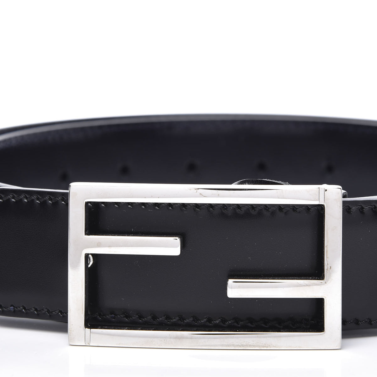 Fendi Calfskin Belt 90 36 Black 5 of 8