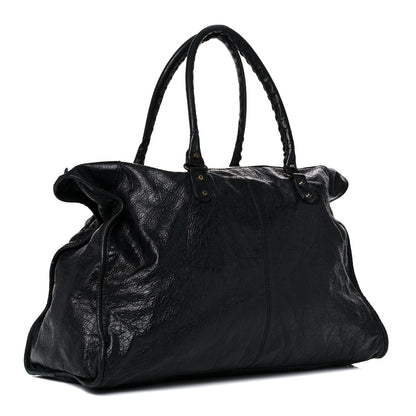 Balenciaga Agneau Classic Hardware Weekender Black 2 of 19