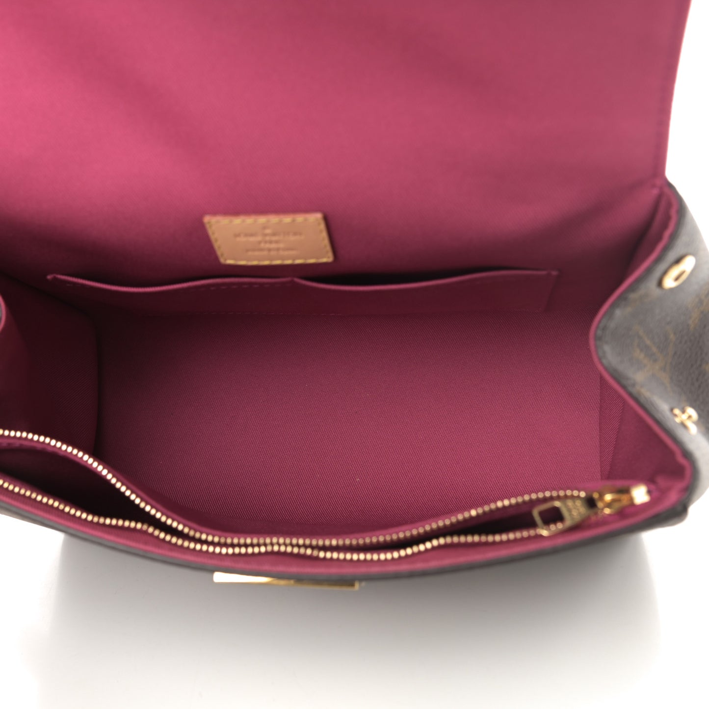 Monogram Cluny BB Bordeaux Fuchsia