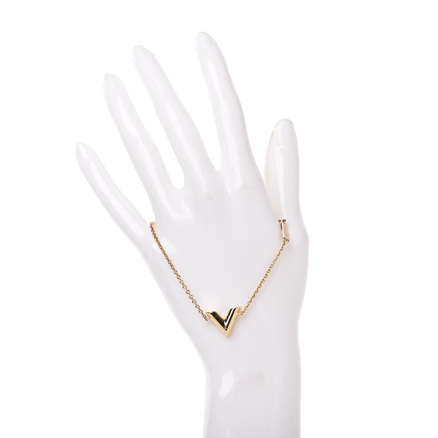 Louis Vuitton Essential V Bracelet Gold 2 of 5