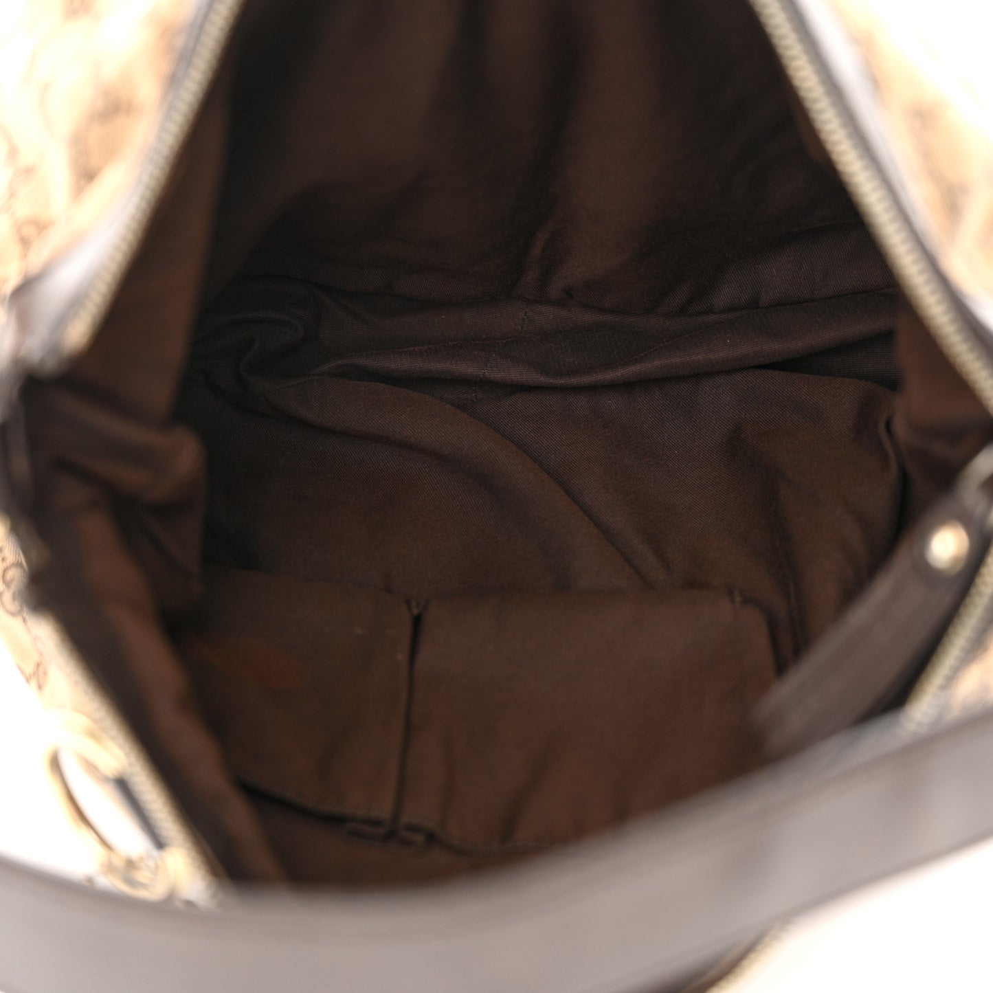 Monogram Medium Sukey Hobo Dark Brown