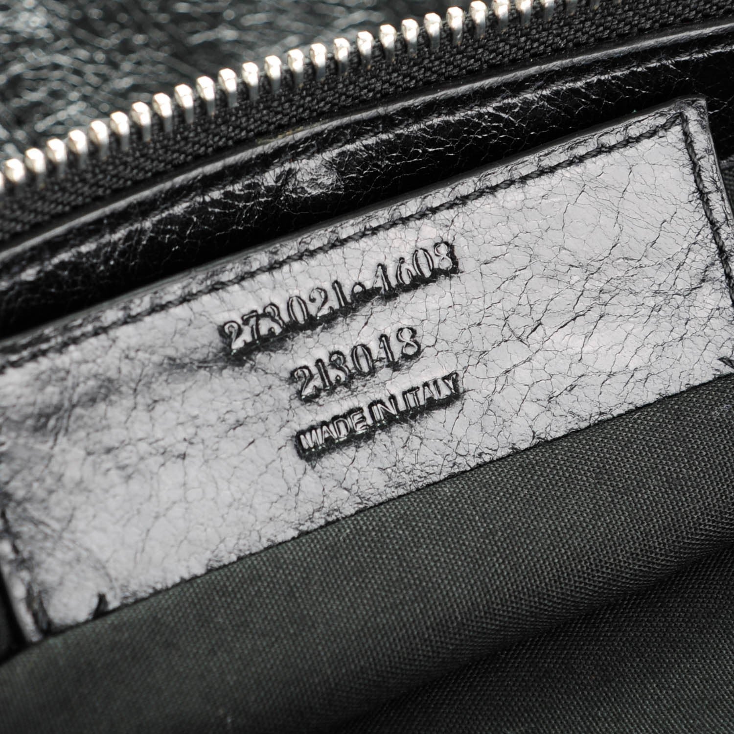 Balenciaga Agneau Arena Classic Hardware Small Clip Black 7 of 7