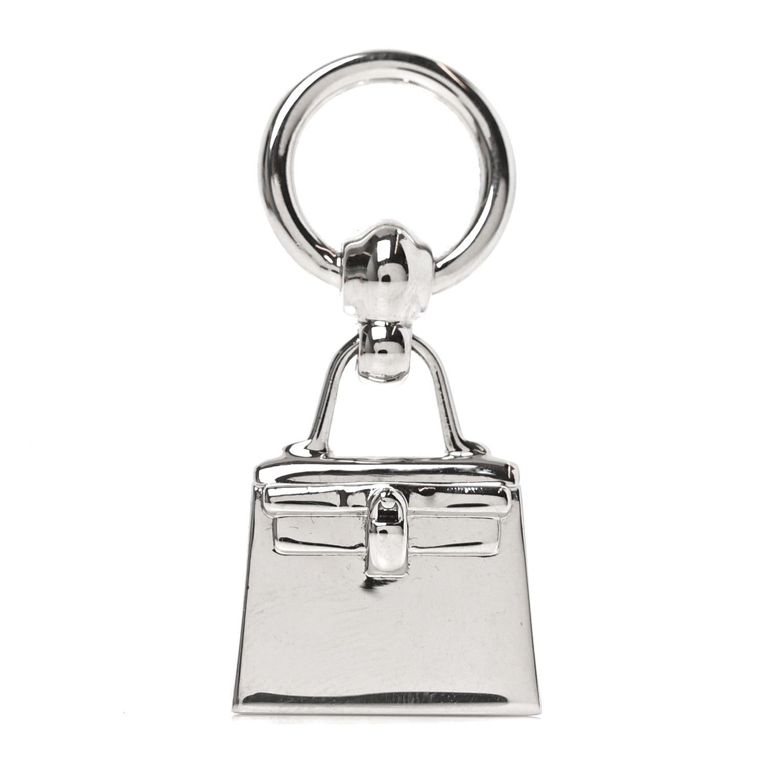 Hermes Palladium Mini Kelly Twilly Ring 1 of 4