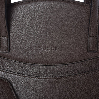 Gucci Textured Calfskin Web Crystal Butterfly Stripe Medium Totem Top Handle Bag New Acero 8 of 8