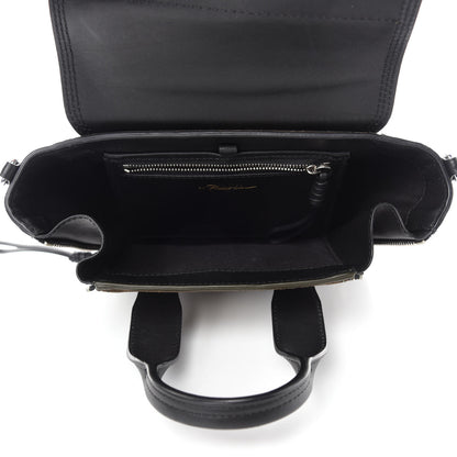 3.1 Phillip Lim Suede Calfskin Mini Pashli Satchel Dark Moss 5 of 10