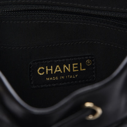 Chanel Lambskin Quilted Small Urban Spirit Backpack Black 7 of 7