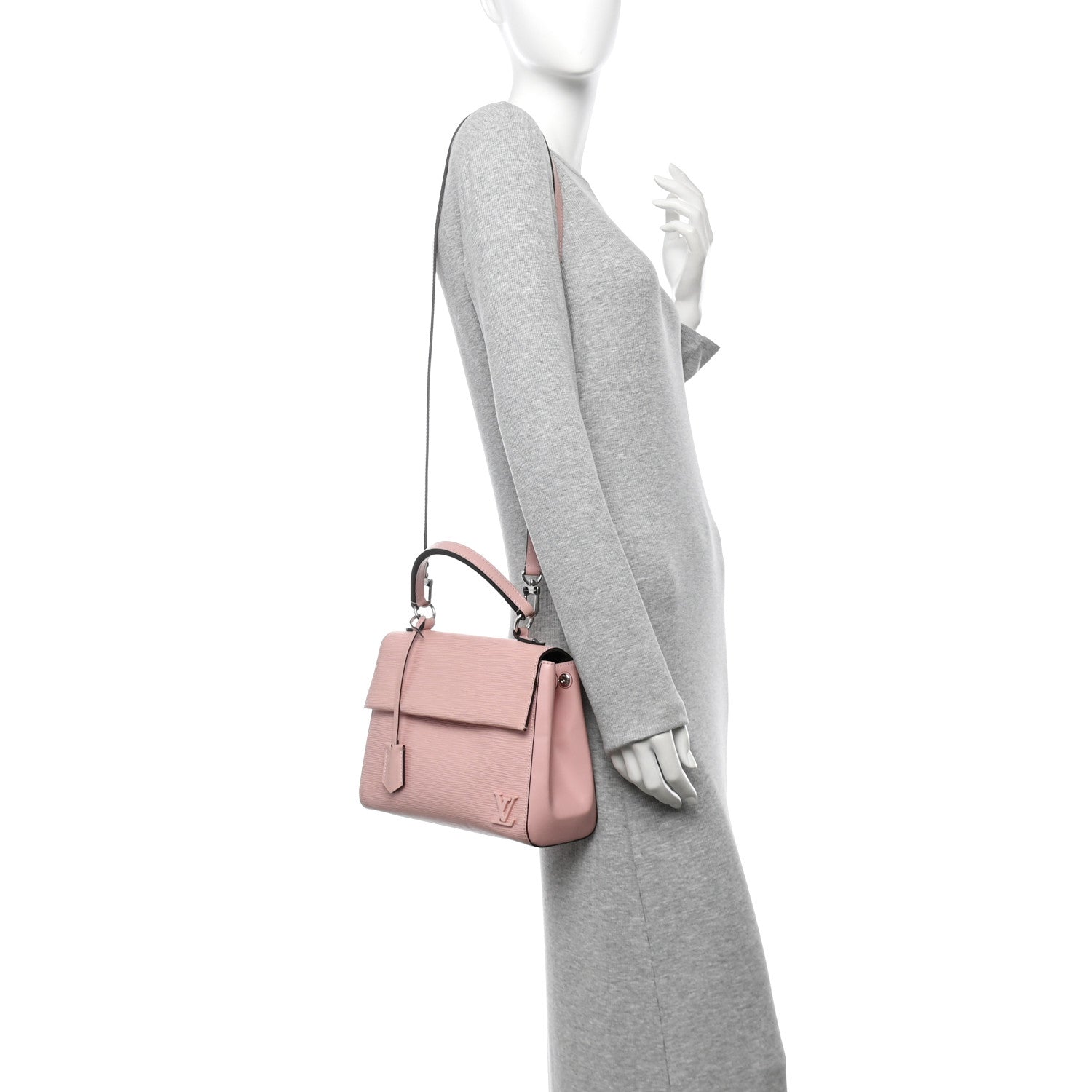 Louis Vuitton Epi Cluny BB Rose Ballerine 2 of 14