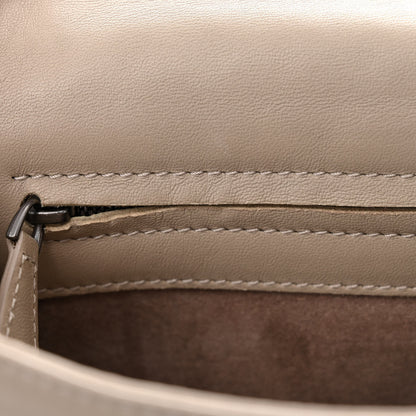 Bottega Veneta Nappa Intrecciato Mini Flap Crossbody Fume 12 of 16