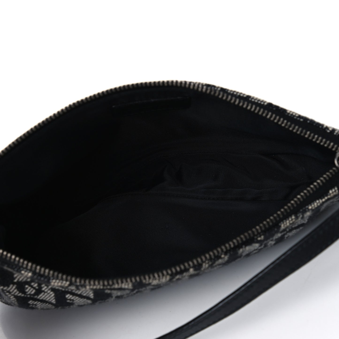 Monogram Mini Saddle Pochette Black