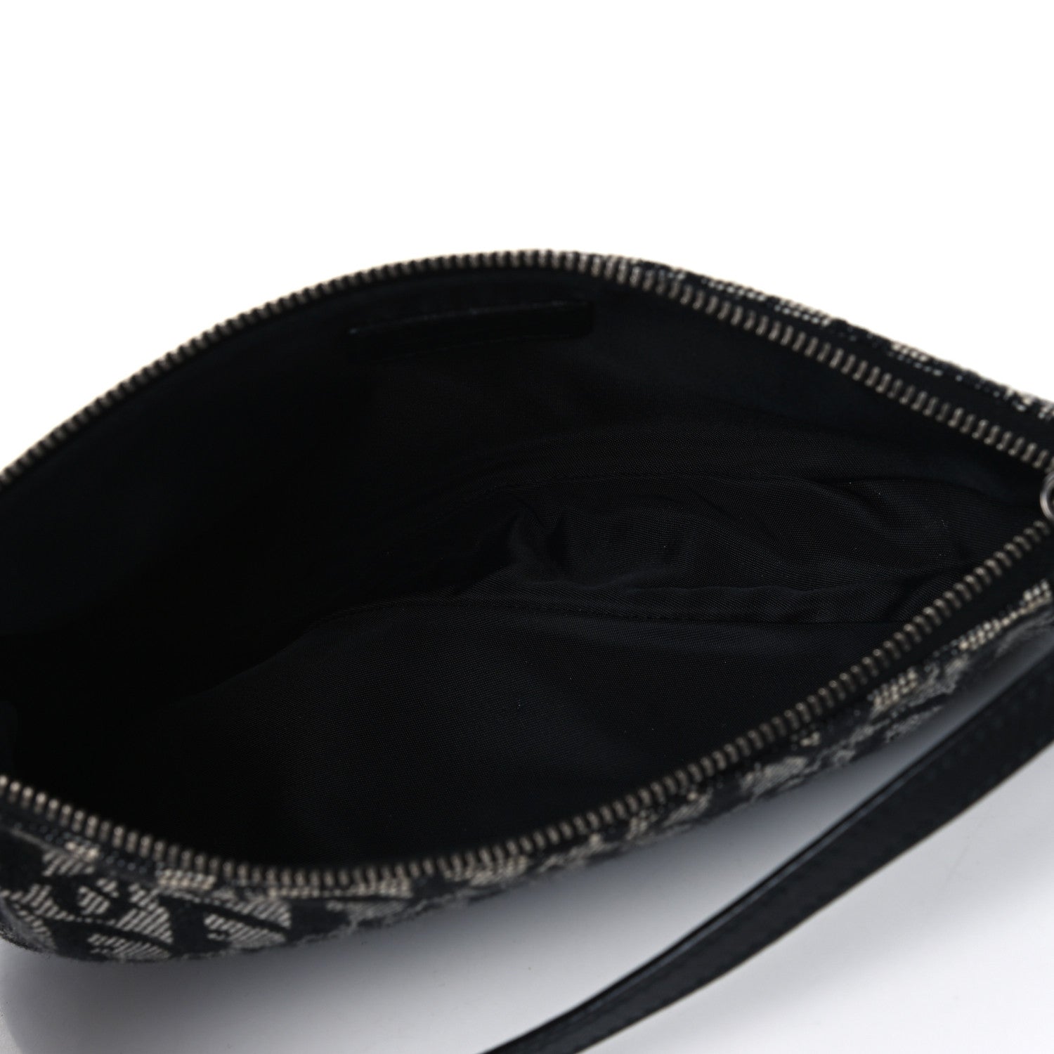 Christian Dior Monogram Mini Saddle Pochette Black 5 of 5