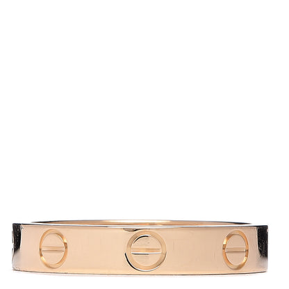 Cartier 18K Yellow Gold 3.5mm LOVE Wedding Band Ring 53 6.25 1 of 4
