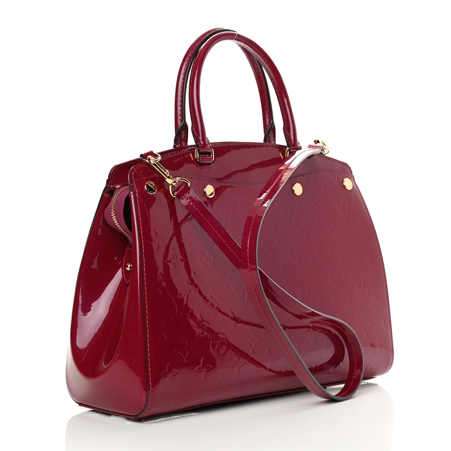 Louis Vuitton Vernis Brea MM NM Magenta 4 of 11