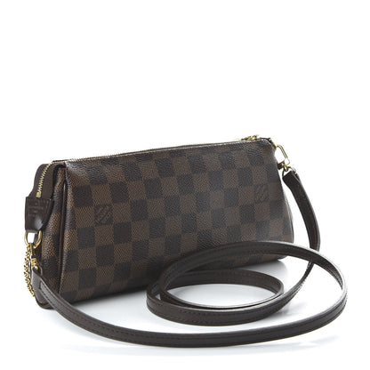 Louis Vuitton Damier Ebene Eva Clutch 3 of 11