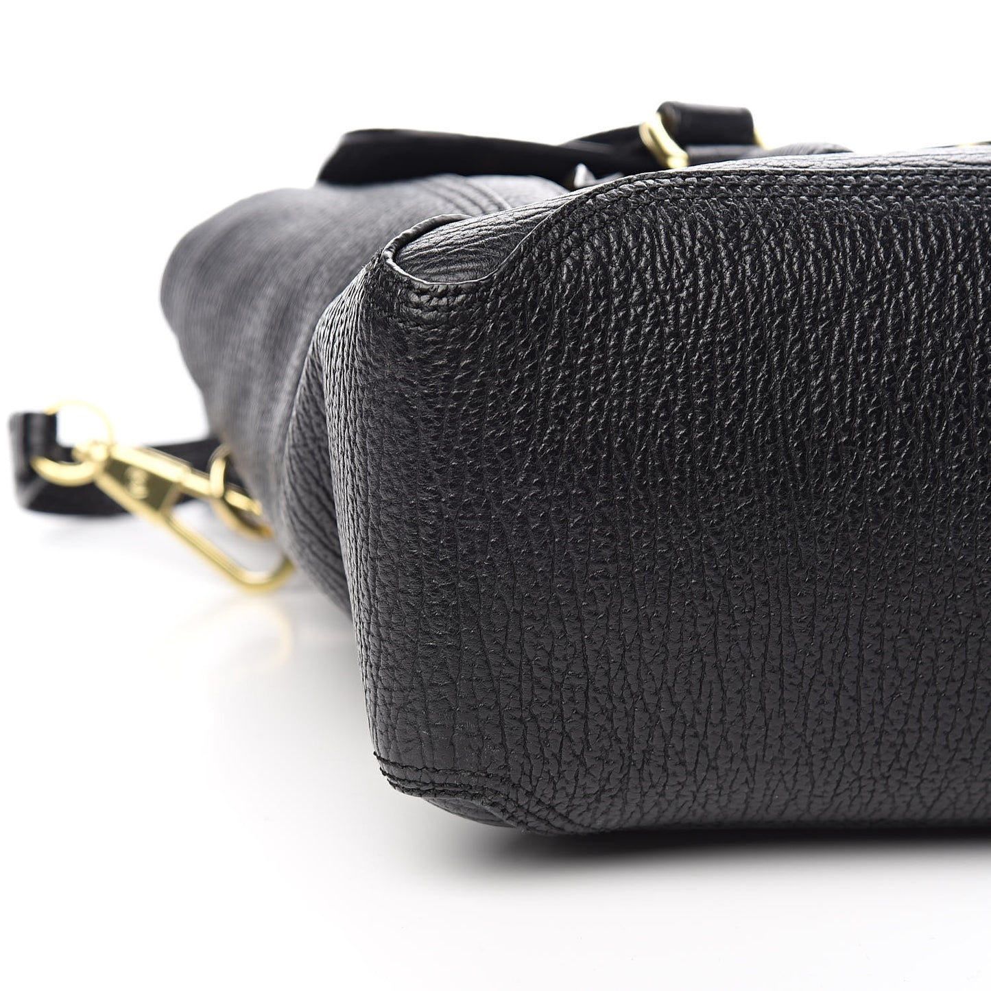 3.1 Textured Calfskin Medium Pashli Satchel Black
