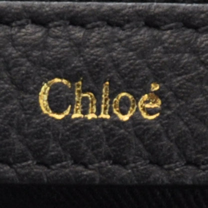 Chloe Leather Ellen Tote Black 7 of 9