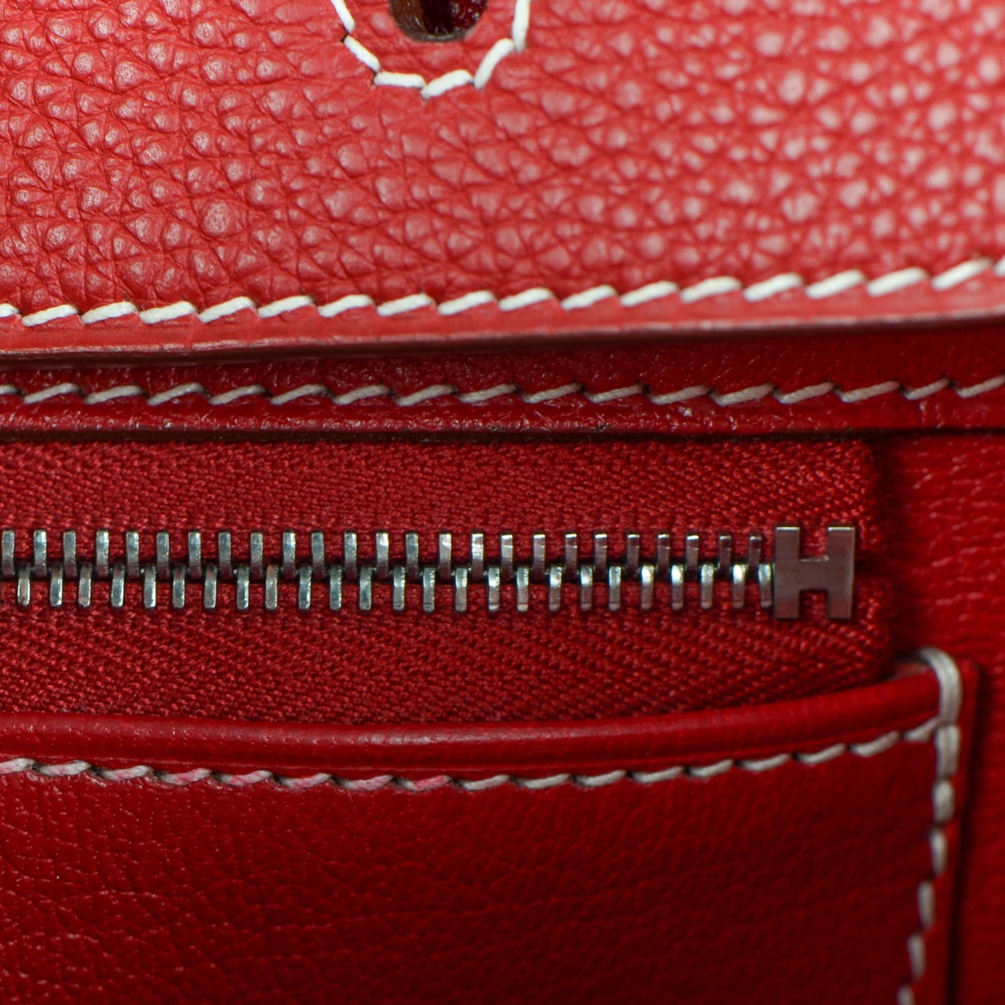 Togo Birkin 35 Rouge Vif