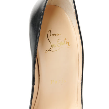 Christian Louboutin Nappa Very Gemma 100 Pumps 35.5 Black 7 of 8