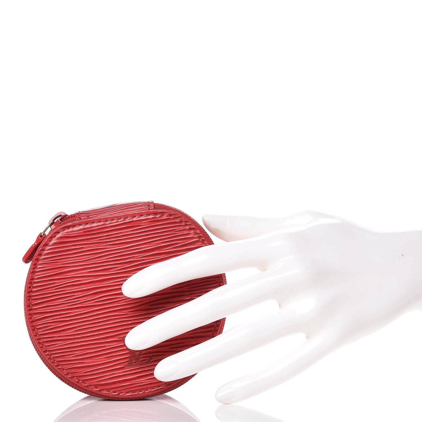 Epi Ecrin Bijoux 10cm Jewelry Box Case Red