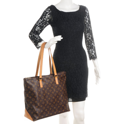 Louis Vuitton Monogram Cabas Mezzo 2 of 7