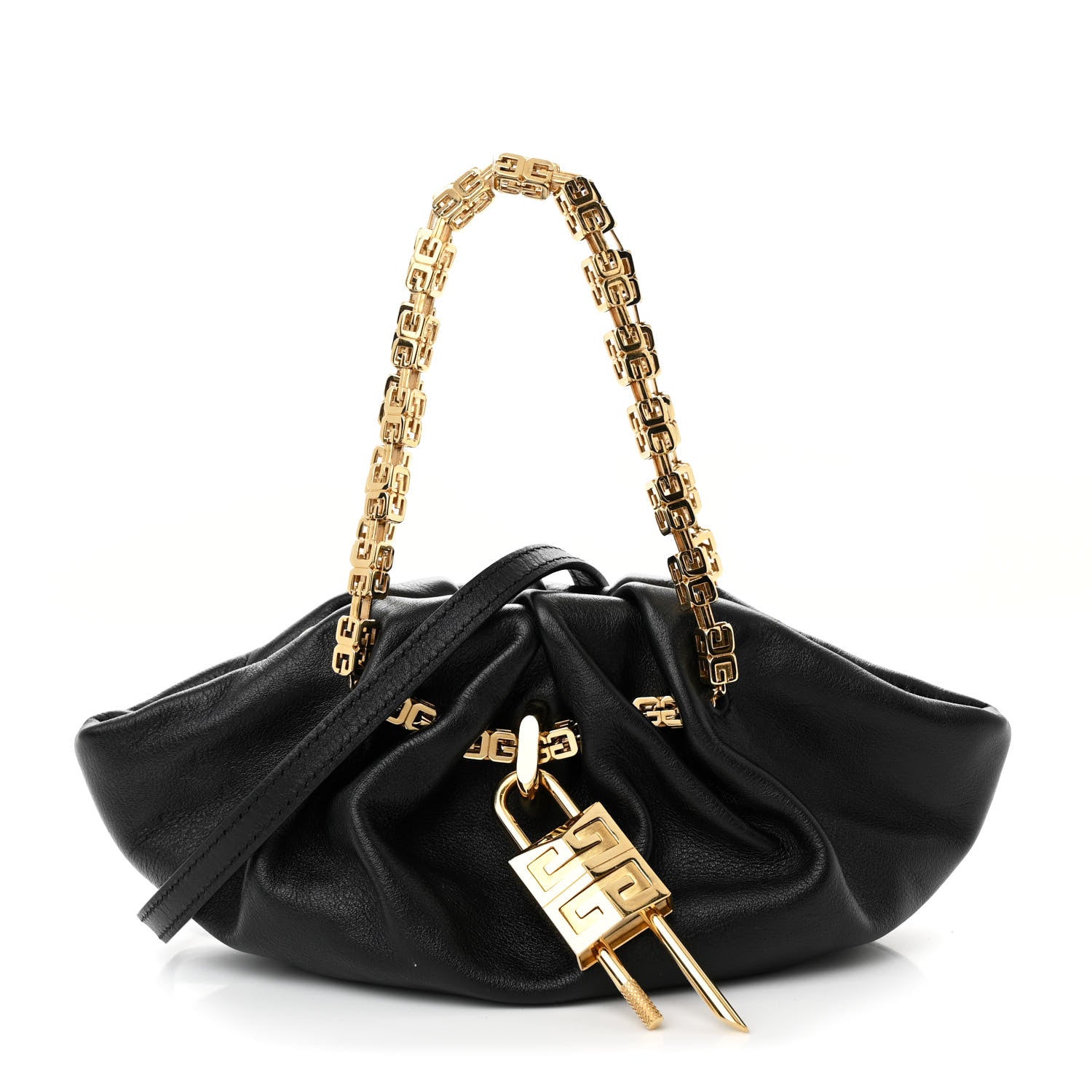 Givenchy Calfskin Kenny Mini Shoulder Bag Black 1 of 10