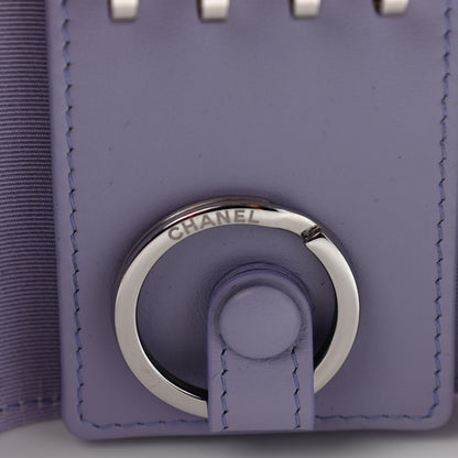 Chanel Caviar Quilted Classic 4 Key Holder Wallet Light Purple 8 of 10