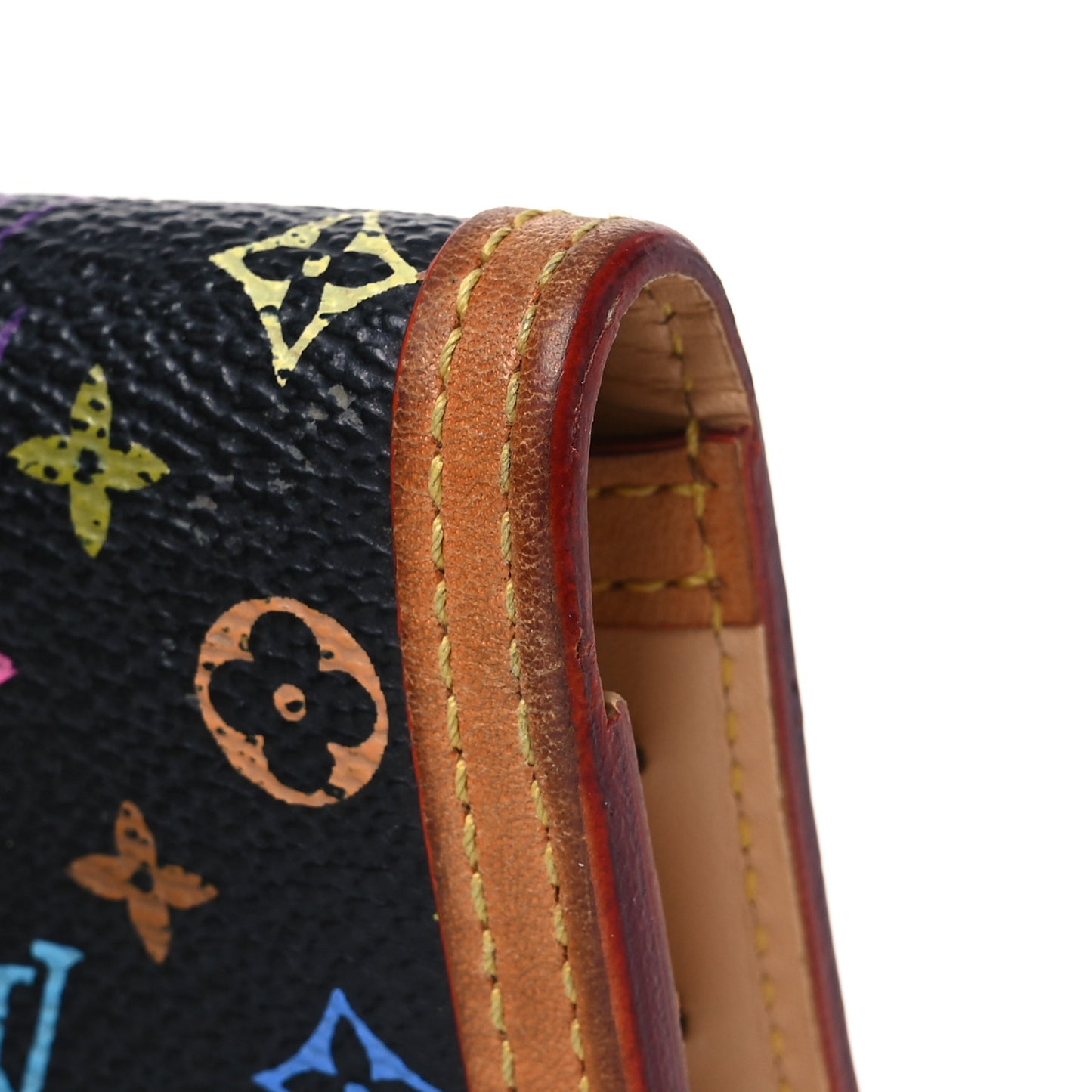 Monogram Multicolor Porte Tresor International Wallet Black