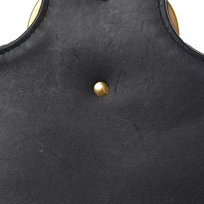 Gucci Velvet Matelasse Loved Embroidered Medium GG Marmont Shoulder Bag Black 12 of 16