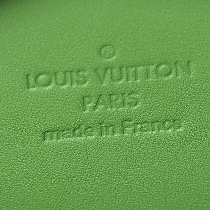 Louis Vuitton Vernis Roses Chapeau Coin Purse Vert Tonic 4 of 8