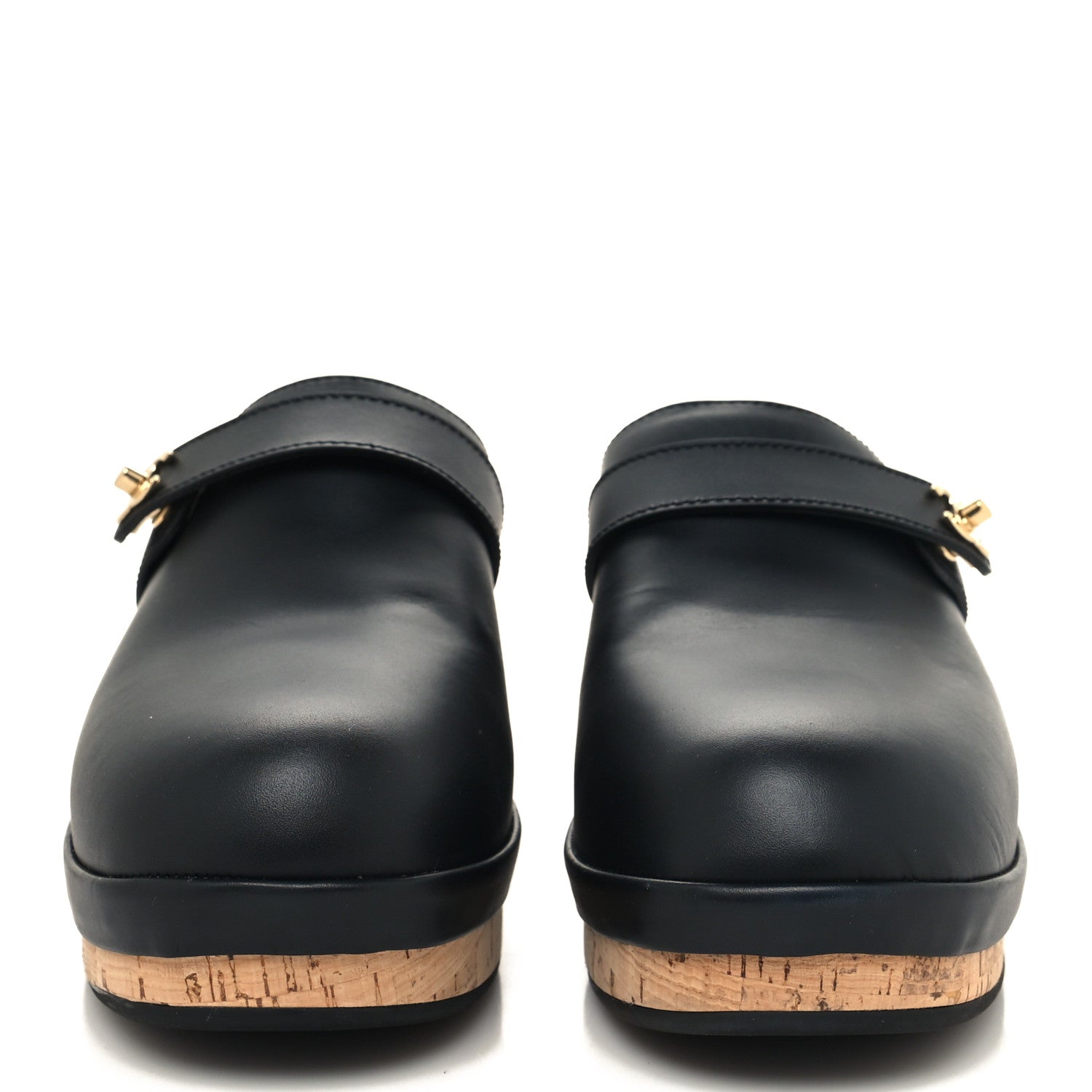 Chanel Calfskin CC Turn Lock Clogs 40 Black 2 of 9