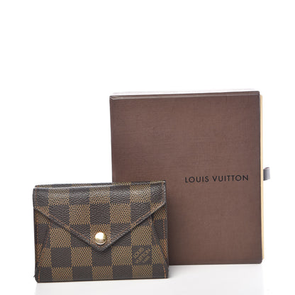 Louis Vuitton Damier Ebene Compact Origami Wallet 10 of 10