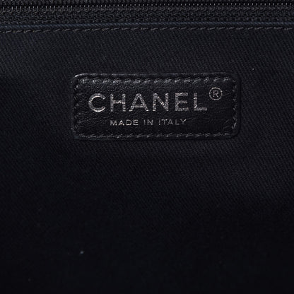 Chanel Canvas Large Deauville Tote Beige Black 7 of 11