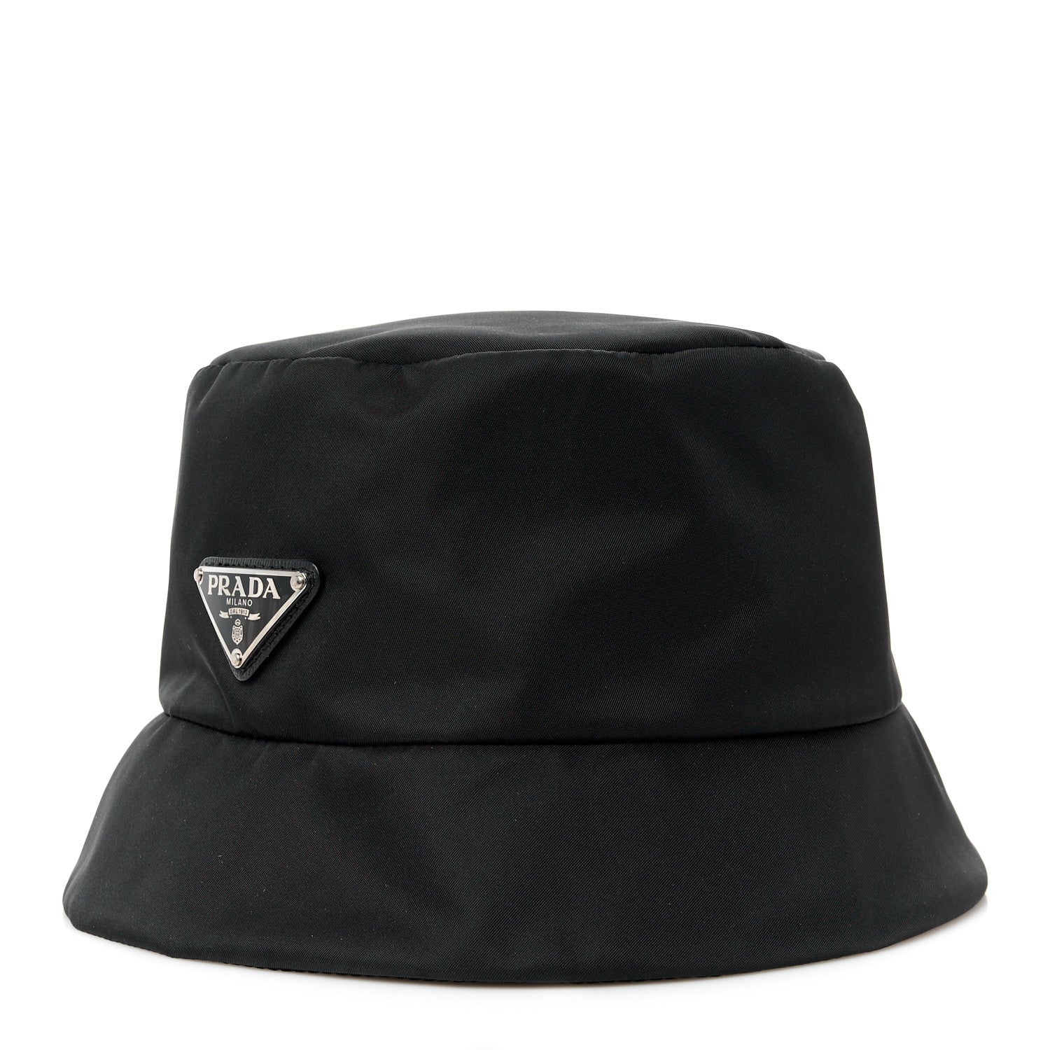 Prada X ADIDAS Re-Nylon Triangle Bucket Hat M Black 1 of 11