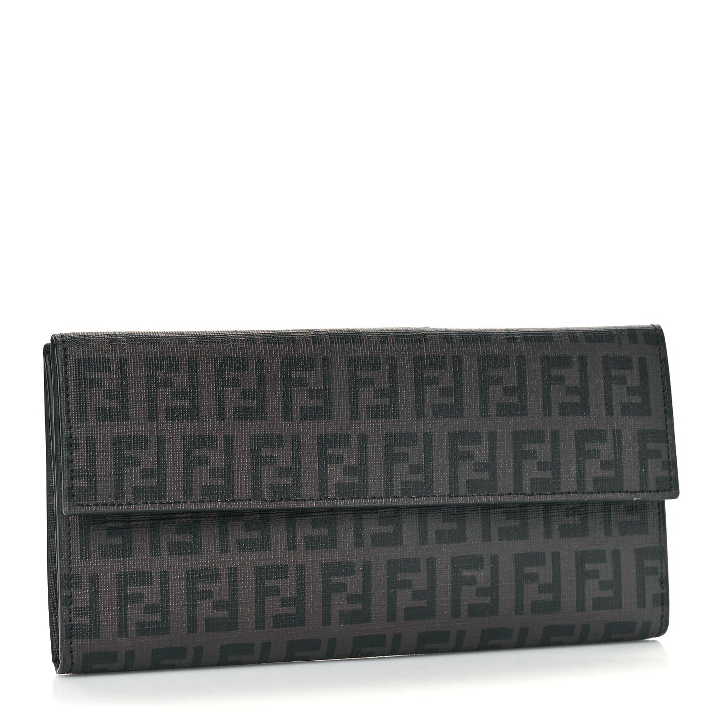 Zucchino Spalmati Forever Continental Wallet Moro Black