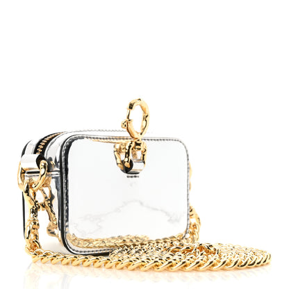 Marc Jacobs Metallic Calfskin Snapshot Camera Bag Silver 3 of 10