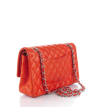 Chanel Lambskin Quilted Medium Double Flap Red 3 of 8