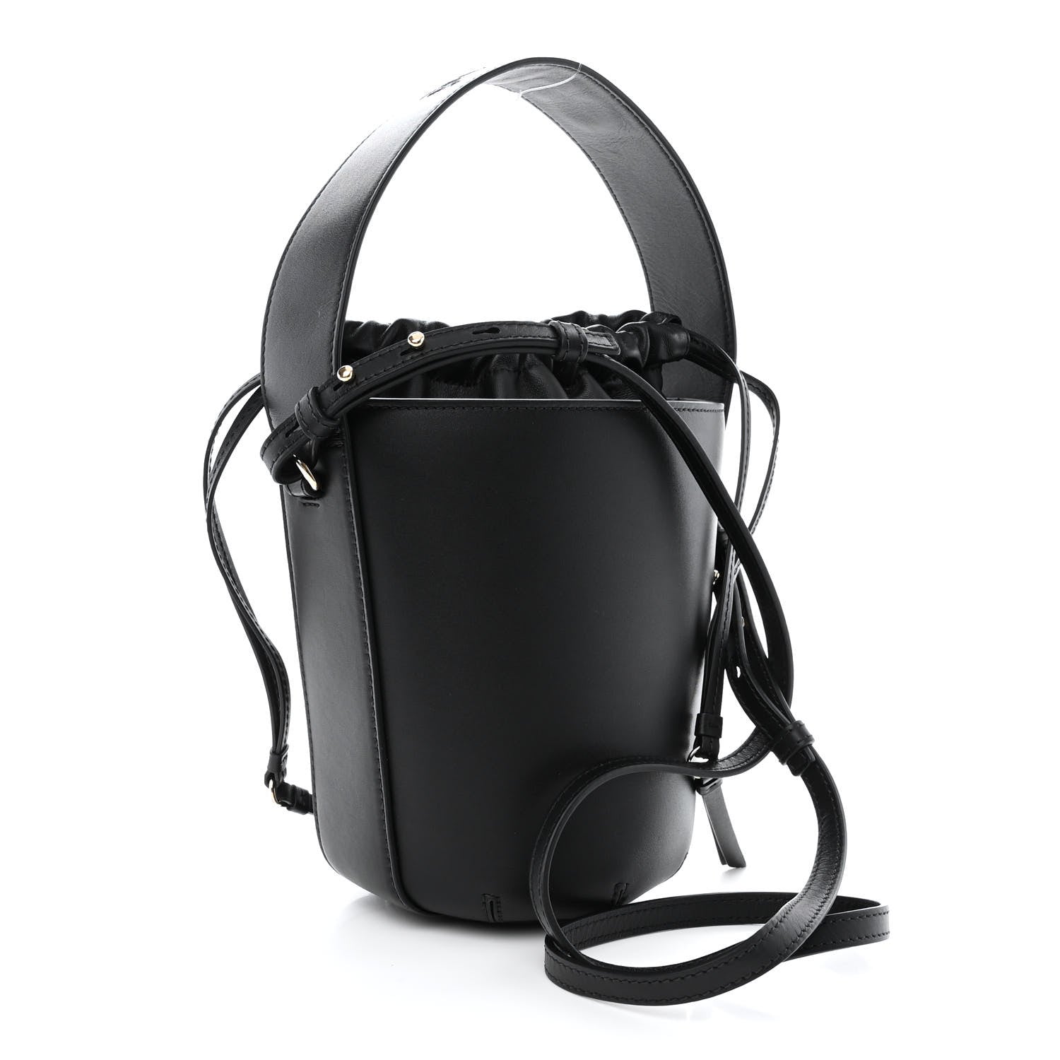 Chloe Calfskin Sense Bucket Bag Black 3 of 9
