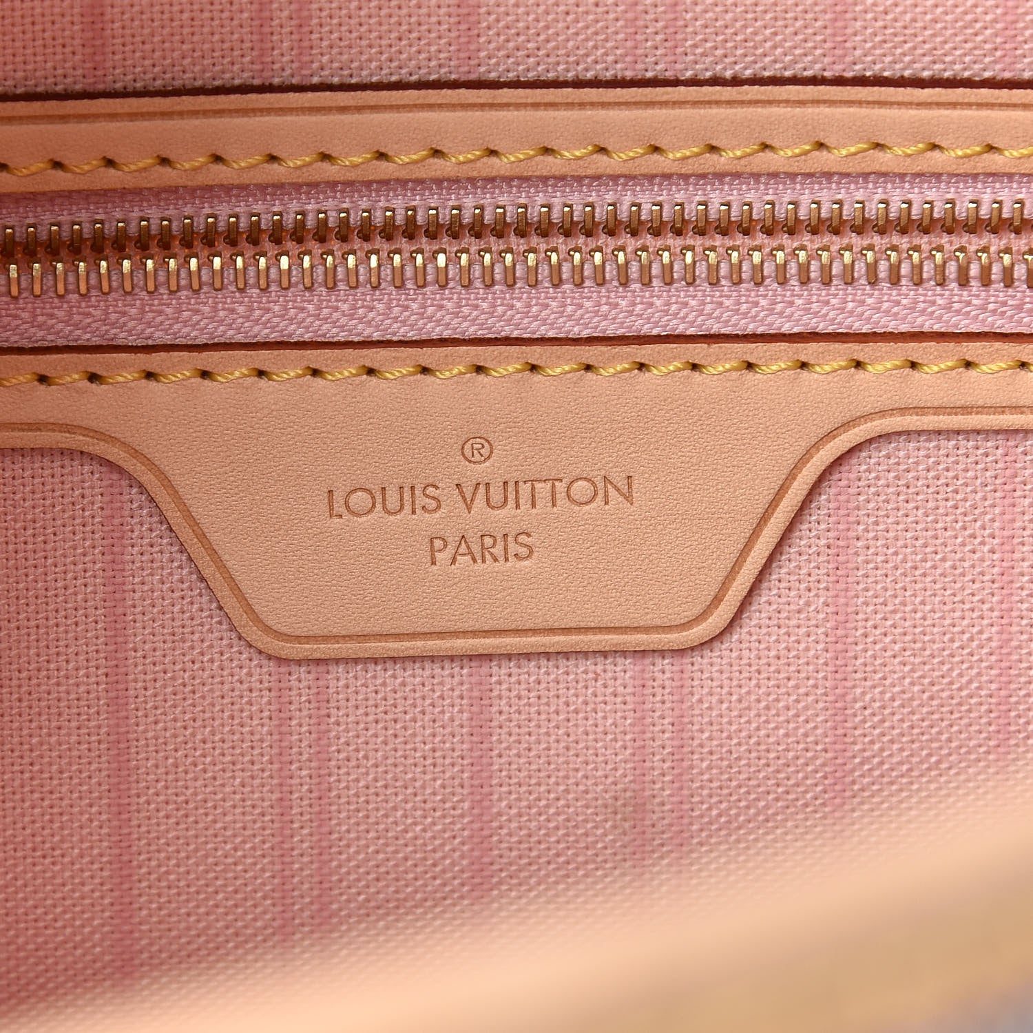 Louis Vuitton Damier Azur Delightful PM Rose Ballerine 6 of 11