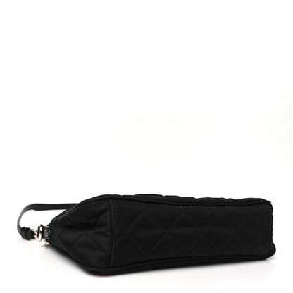 Prada Nylon Tessuto Impuntu Quilted Crossbody Bag Black 4 of 10