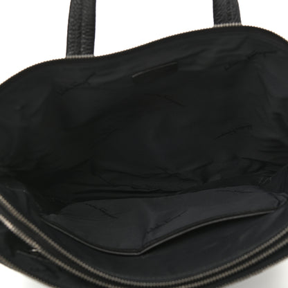 Salvatore Ferragamo Calfskin Firenze Briefcase Black 6 of 10