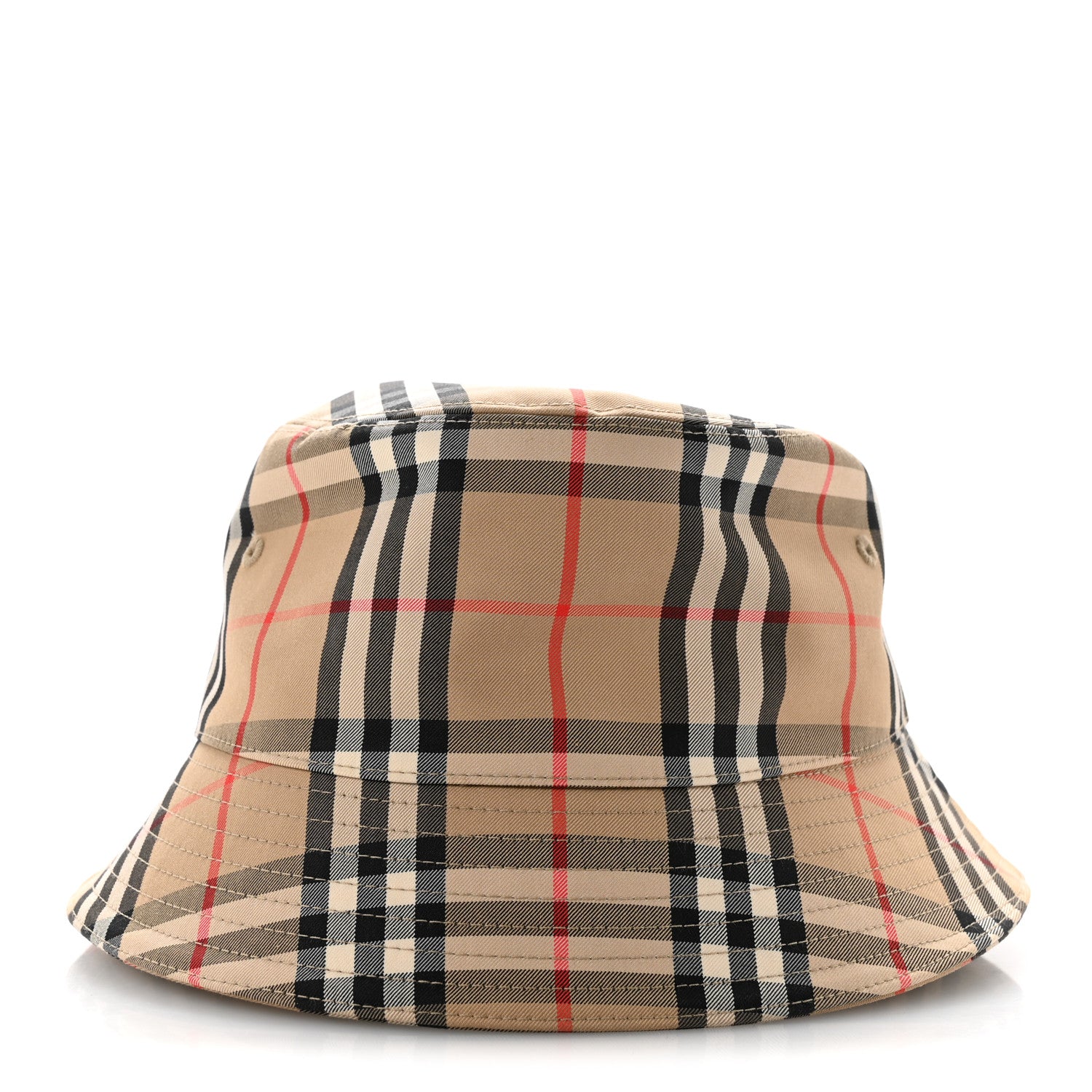 Burberry Technical Cotton Vintage Check Bucket Hat L Archive Beige 6 of 10